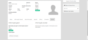 Como gerir permisões da informação escolar no emjogo